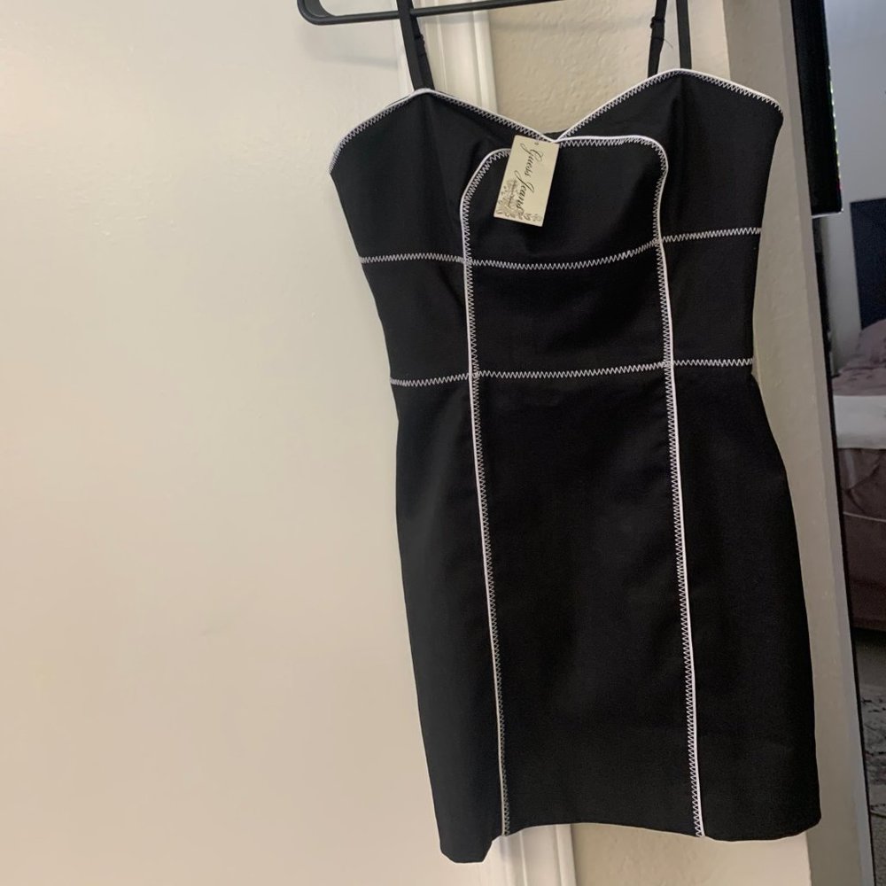 GUESS Black Slip Dress